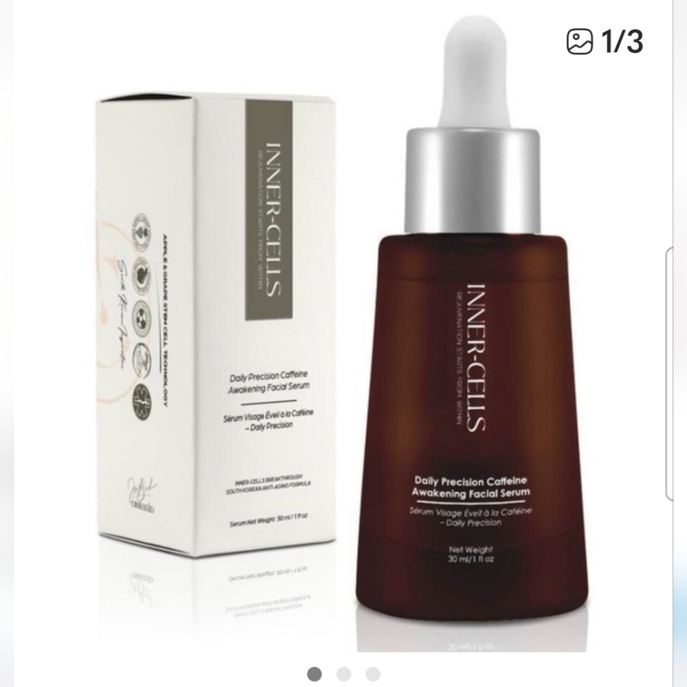 Inner-Cells Daily Precision Caffeine Awakening Facial Serum 1floz (RETAILS $299)